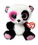 Ty Beanie Boos - Penny the Valentine Panda bear, (5"), Glitter Eyes, Justice Stores
