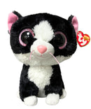 Ty Beanie Boos - Pepper the Black Cat, Medium (9"), Glitter Eyes