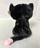 Ty Beanie Boos - Pepper the Black Cat, Medium (9"), Glitter Eyes