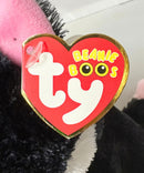 Ty Beanie Boos - Pepper the Black Cat, Medium (9"), Glitter Eyes