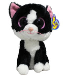 Ty Beanie Boos - Pepper the Tuxedo Cat, Solid Eyes