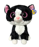 Ty Beanie Boos - Pepper the Black Cat, Medium (9"), Solid Eyes
