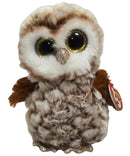 Ty Beanie Boos- Percy the Barn Owl, Glitter Eyes
