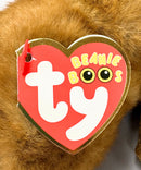 Ty Beanie Boos - Perry the Platypus, Glitter Eyes, Light Brown Version