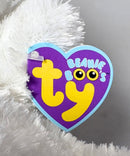 Ty Beanie Boos - Phantom the Halloween Ghost, Medium (10"), Solid Eyes