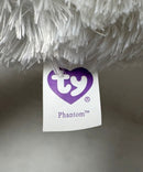 Ty Beanie Boos - Phantom the Halloween Ghost, Medium (10"), Solid Eyes
