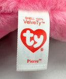 Ty Beanie Boos - Pierre the Seal, Medium, Glitter Eyes, Medium Size