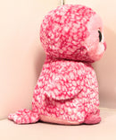 Ty Beanie Boos - Pinky the Pink Owl, Large (16"), Glitter Eyes, Europe Exclusive