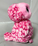 Ty Beanie Boos - Pinky the Pink Owl, Medium (8"), Glitter Eyes