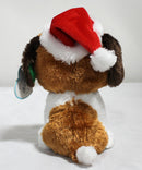Ty Beanie Boos - Presents the Christmas Dog, Solid Eyes