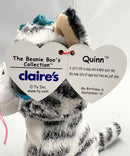 Ty Beanie Boos - Quinn the Cat, Glitter Eyes, Claire's