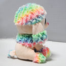Ty Beanie Boos - Rainbow the Poodle, Medium (9"), Glitter Eyes