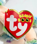 Ty Beanie Boos - Rainbow the Dog, Glitter Eyes