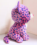 Ty Beanie Boos - Reagan the Pink Leopard, Large (16"), Glitter Eyes, Claire's Exclusive