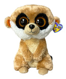 Ty Beanie Boos - Rebel the Meerkat, Medium (9"), Solid Eyes