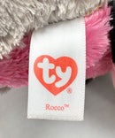 Ty Beanie Boos - Rocco the Raccoon, Medium, Glitter Eyes, Medium size