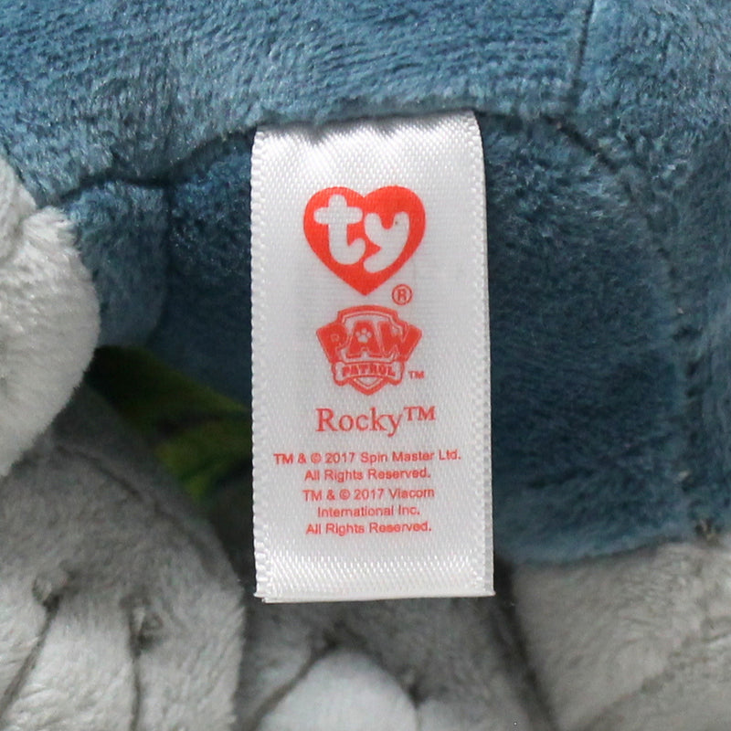 Ty Beanie Boos - Rocky , Regular (6"), Paw Patrol
