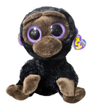 Ty Beanie Boos - Romeo the Black Gorilla, Medium (9"), Glitter Eyes