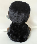 Ty Beanie Boos - Romeo the Black Gorilla, Medium (9"), Glitter Eyes