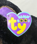 Ty Beanie Boos - Romeo the Black Gorilla, Medium (9"), Glitter Eyes