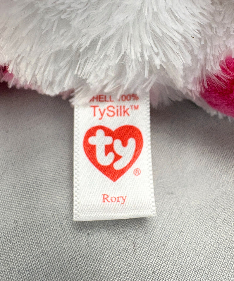 Ty Beanie Boos - Rory the Valentine's Dog, Glitter Eyes