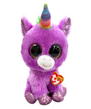 Ty Beanie Boos - Rosette the Unicorn, Medium, Glitter Eyes, Medium size