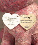 Ty Beanie Boos - Rosey the Pink Unicorn, Large (16"), Glitter Eyes, Justice Stores