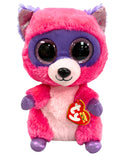 Ty Beanie Boos - Roxie the Raccoon, Medium, Glitter Eyes, Medium size