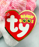 Ty Beanie Boos - Ruby the Monkey, Medium, Glitter Eyes, Medium size