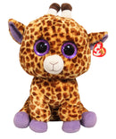 Ty Beanie Boos - Safari the Giraffe (Solid Feet), Large (16"), Glitter Eyes, Justice Stores