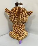 Ty Beanie Boos - Safari the Giraffe (Sparkle Feet), Large (16"), Glitter Eyes, Justice Stores