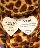 Ty Beanie Boos - Safari the Giraffe (Sparkle Feet), Large (16"), Glitter Eyes, Justice Stores