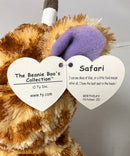 Ty Beanie Boos - Safari the Giraffe, Medium (10"), Glitter Eyes