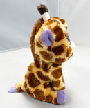 Ty Beanie Boos - Safari the Giraffe, Solid Eyes, Solid