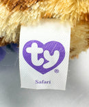 Ty Beanie Boos - Safari the Giraffe, Solid Eyes, Solid