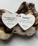 Ty Beanie Boos - Sammy the Brown Owl, (6"), Glitter Eyes