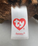 Ty Beanie Boos - Sammy the Brown Owl, (6"), Glitter Eyes