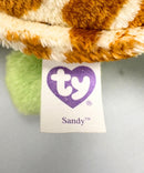 Ty Beanie Boos - Sandy the Sea Turtle, Glitter Eyes, Audubon Nature Institute