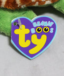 Ty Beanie Boos - Sandy the Sea Turtle, Solid Eyes, Audubon Nature Institute