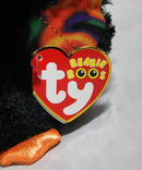 Ty Beanie Boos- Scarem the Halloween Bat, Glitter Eyes