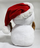 Ty Beanie Boos - Scoop the Snowman With a Christmas Hat, Medium (9.5"), Glitter Eyes