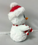 Ty Beanie Boos - Scoops the Christmas Snowman, Medium (9"), Solid Eyes, Christmas