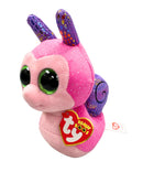 Ty Beanie Boos - Scooter the Snail, Glitter Eyes