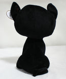 Ty Beanie Boos - Shadow the Black Cat with a Jack O' Lantern, Medium (9.5"), Glitter Eyes
