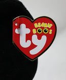 Ty Beanie Boos - Shadow the Black Cat with a Jack O' Lantern, Glitter Eyes