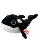 Ty Beanie Boos - Shamu the Sea World Orca, Medium (5.5"), Glitter Eyes, Sea World