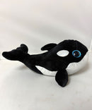 Ty Beanie Boos - Shamu the Sea World Orca, Medium (5.5"), Glitter Eyes, Sea World