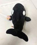 Ty Beanie Boos - Shamu the Sea World Orca, Medium (5.5"), Glitter Eyes, Sea World