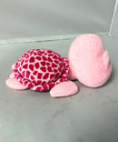 Ty Beanie Boos - Shellby the Pink Sea Turtle, Medium (4"), Glitter Eyes