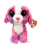 Ty Beanie Boos - Sherbet the Dog, Glitter Eyes, Valentine's Day